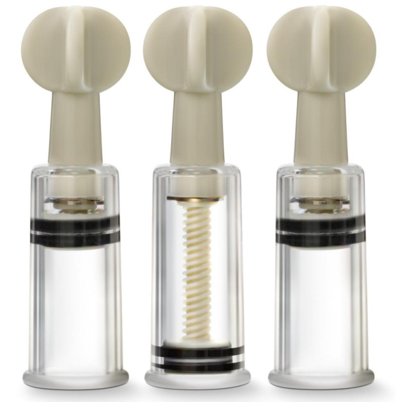 Temptasia Kit 3 Suce Tétons Twist Up 10.3cm - Diamètre 19mm